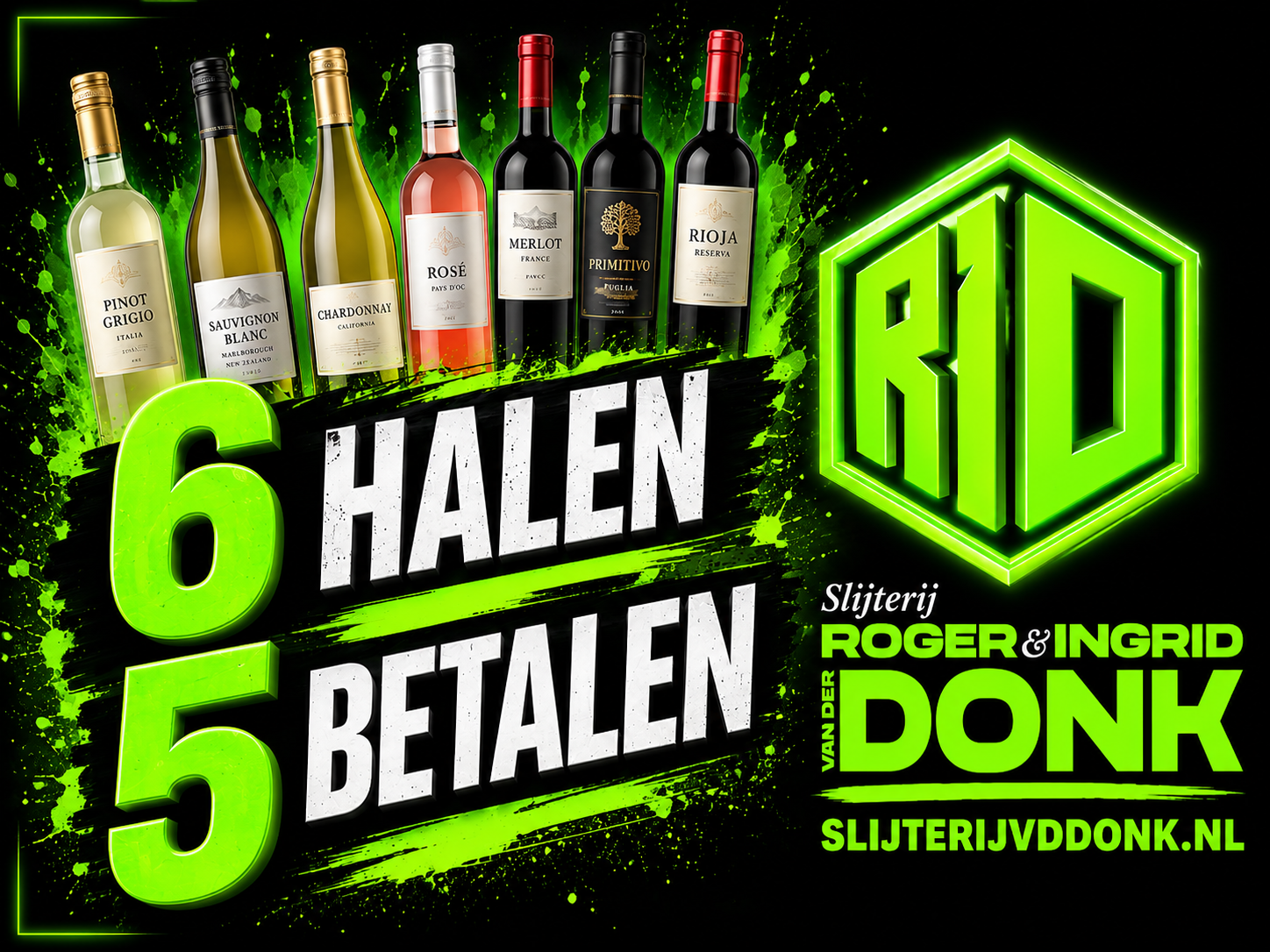 6 halen, 5 betalen